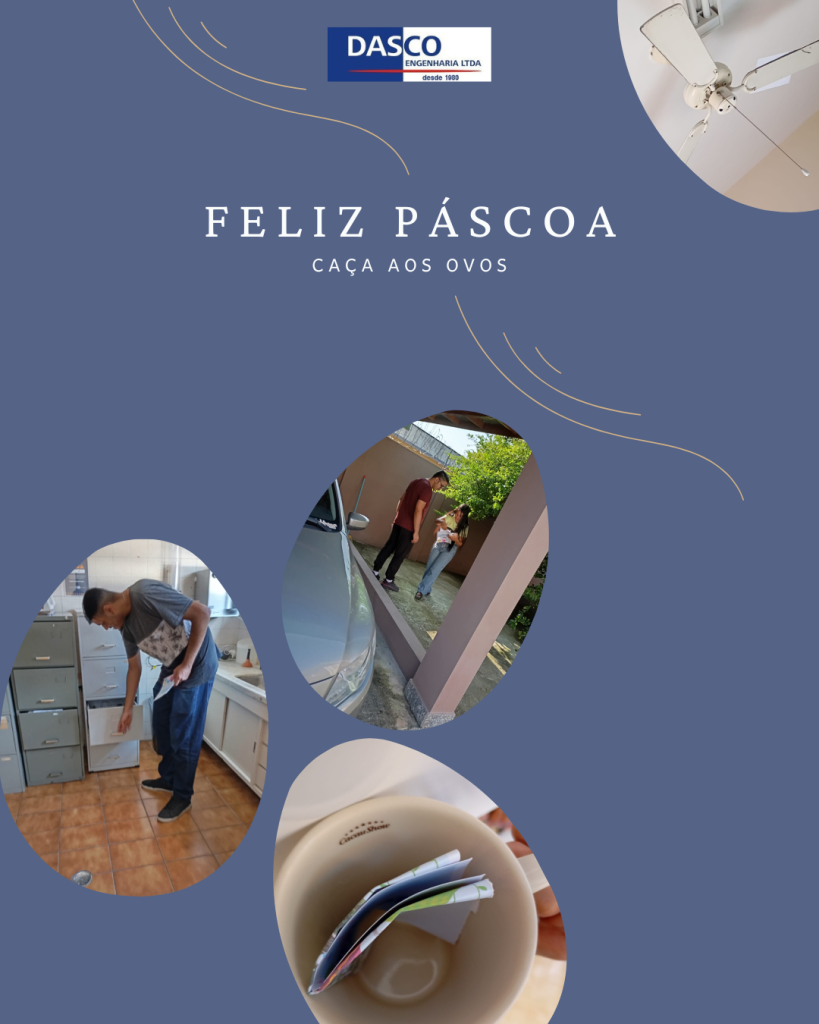 A Doce Aventura da Dasco: Caça aos Ovos de Páscoa no Escritório! 🐰🍫